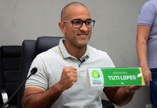 O prefeito Arthur Henrique aderiu à campanha de solidariedade por Tuti Lopes (Foto: Nilzete Franco/FolhaBV)