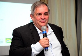 O ministro da Ciência, Tecnologia e Inovações, Paulo Alvim, durante lançamento em Roraima (Foto: Nilzete Franco/FolhaBV)