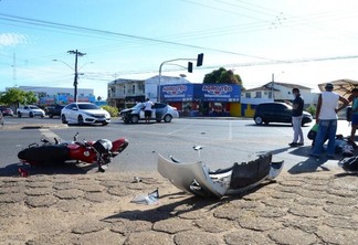 Acidentes com motocicleta representam 75% dos casos (Foto: Nilzete Franco/FolhaBV)