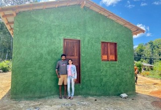 (Fotos: Divulgação)  As casas foram construídas em alvenaria e estão prontas para morar 