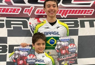 Adolfo e Murilo são atletas de bicicross e primos (Foto: Divulgação)