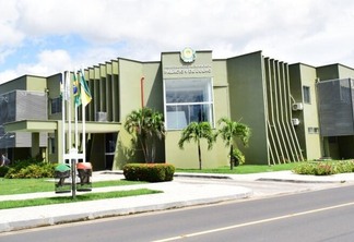 Palácio 9 de Julho, sede da Prefeitura de Boa Vista (Foto: Nilzete Franco/FolhaBV)