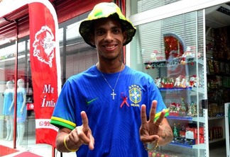 Torcedor de Boa Vista está otimista com vitória brasileira - Foto: Nilzete Franco/Folha de Boa Vista