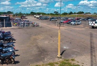 Veículos apreendidos pela PRF estão retidos no pátio - Foto: Divulgação/PRF