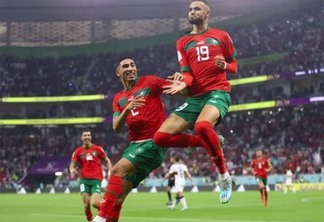 Marrocos é a primeira seleção africana a passar para uma semi-final da Copa do Mundo (Foto: Divulgação)