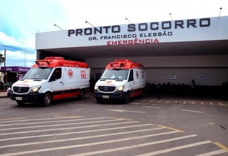 Pronto Socorro Francisco Elesbão, no Hospital Geral de Roraima (Foto: Nilzete Franco/FolhaBV)