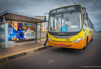 Devido às férias escolares, os ônibus estão operando com 80% da frota (Foto: Fernando Teixeira)