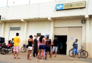 Atendimento realizado na agência dos Correios em Boa Vista está gerando reclamações de consumidores - Foto: Nilzete Franco/Folha de Boa Vista