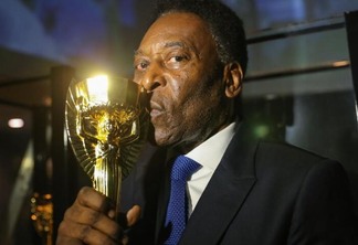 Pelé, eterno rei do futebol (Foto: Ricardo Stuckert/CBF)