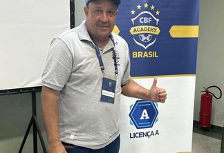 Técnico Chiquinho Viana participa do CBF Academy, o primeiro roraimense a cursar Licença A (Foto: Divulgação)