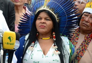 A ministra dos Povos Originários, Sônia Guajajara (Foto: Nilzete Franco/FolhaBV)