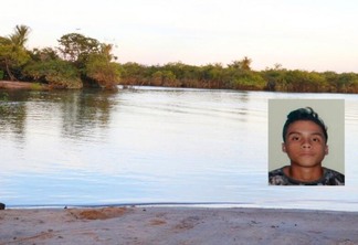 O jovem sumiu na praia do Caçari, no último domingo, 22 (Foto: Wenderson Cabral/ Folha BV)