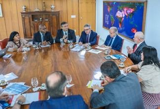 Reunião interministerial com o presidente Luiz Inácio Lula da Silva (Foto: Ricardo Stuckert/PR)