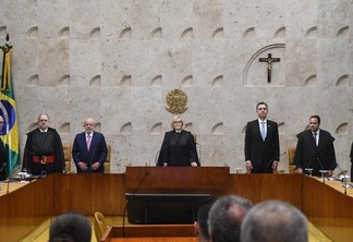 Abertura do ano judiciário no Supremo Tribunal Federal (Foto: Carlos Moura/SCO/STF)