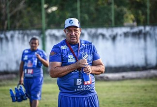Técnico Chiquinho Viana cita empenho do time após primeiro teste da temporada. (Foto: Hélio Garcias)