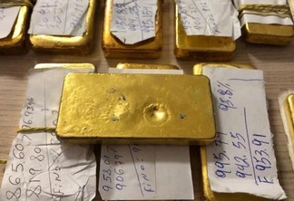 Banco Central também estuda adotar notas fiscais eletrônicas para as primeiras aquisições de ouro - Foto: Polícia Federal/Divulgação