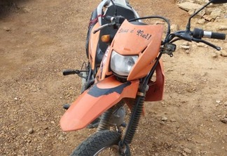 A motocicleta foi furtada do município de Amajari (Foto: Divulgação)