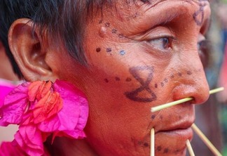 Indígenas vivem crise em seu território, em Roraima (Foto: Ricardo Stuckert/PR)