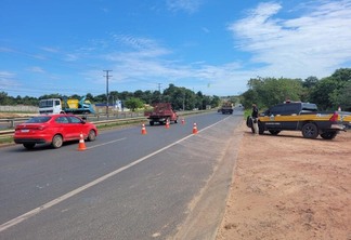 O trabalho de fiscalização contou com efetivo de 84 agentes de trânsito e ocorreu em Boa Vista e nas rodovias estaduais (Foto: Ascom/Detran)