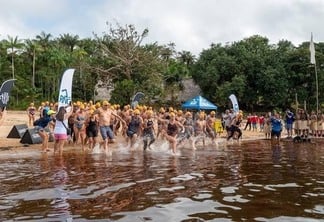 A competição vai contar com 200 nadadores de todo o país: Rio, SP, Roraima e MG. (Foto: divulgação)