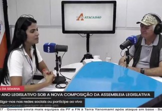 Deputada concedeu entrevista à Folha FM - Foto: Reprodução/Facebook