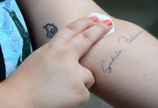 Agora com 6 meses após a tattoo o contribuinte já pode doar sangue. (Foto: Nilzete Franco/ Folha BV)