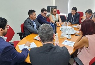 Reunião foi realizada entre representantes do Governo e dos médicos (Foto: MPRR)