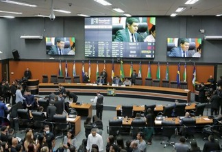 Sessão da Assembleia Legislativa nesta terça-feira (Foto: Marley Lima/SupCom ALE-RR)