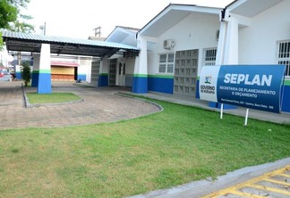 Sede da Secretaria Estadual de Planejamento e Orçamento, no Centro de Boa Vista (Foto: Nilzete Franco/FolhaBV)