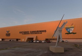 Estádio Canarinho recebe duelo entre Quadricolor e Auriverde. Crédito: Reynesson Damasceno/Agência Real
