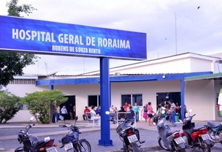 Paciente deu entrada no HGR na tarde de segunda-feira, 27 (Foto: Divulgação)