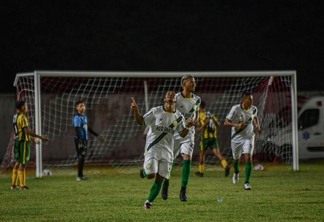 Celso festeja gol marcado contra o Progresso pelo Campeonato Roraimense (Foto: Hélio Garcias/BV Esportes)