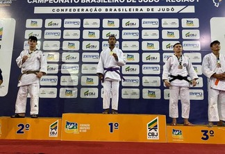 Lutador de Roraima supera representantes de Pará, Amazonas, Piauí e Maranhão (Foto: Ascom/Kodokan)