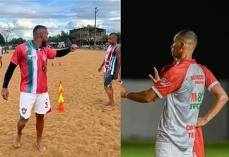 Duelo coloca frente à frente Thalysson Santos e Júlio César dos Santos. Crédito: BV Esportes e Ascom/Atlético Roraima