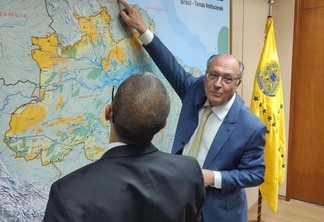 Conforme a divulgação, Arthur se reuniu com Alckmin para tratar de ações econômicas. (Foto: reprodução/Instagram/Arthur Henrique)