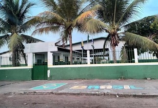 Fachada da escola municipal Idnea Barbosa Ferreira, em Caracaraí (Foto: Divulgação)