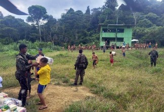 Dados levantados serão aplicados no trabalho do MDHC de combate à crise humanitária na Terra Yanomami - Foto: FAB