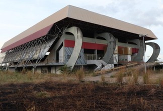 O ginásio poliesportivo Vicente Ítalo Feola, o Totozão (Foto: Wenderson Cabral/FolhaBV)