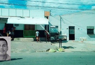 Local onde o crime ocorreu  (Foto: Wenderson Cabral/ Folha BV)