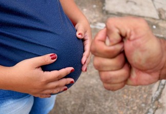 A vítima está grávida de 9 meses, quando foi agredida (Foto: Ilustrativa/Wenderson Cabral/Folha BV)
