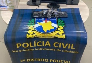 Material recuperado pela Polícia Civil - Foto: Ascom PCRR