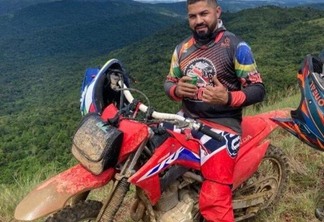 Renato também era trilheiro e membro de um grupo de motocross. (Foto: arquivo pessoal)