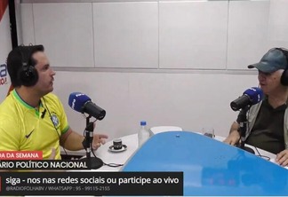 Nicoletti foi entrevistado no Agenda da Semana, da Folha FM 100.3. (Foto: reprodução/YouTube)