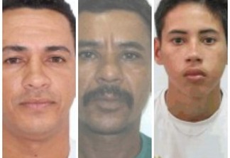 Bruno, João Batista e Weslley foram mortos a tiros, nos bairros Tancredo Neves e Centro (Foto: Divulgação)