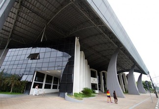 Fachada da Assembleia Legislativa de Roraima, no Centro Cívico de Boa Vista (Foto: SupCom ALE-RR)