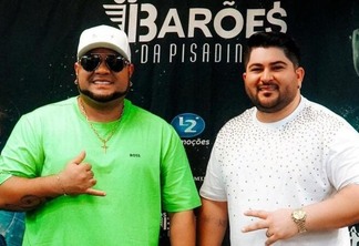 Os Barões da Pisadinha são formados pela dupla Rodrigo Barão e Felipe Barão (Foto: Instagram Os Barões da Pisadinha)