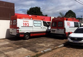 Ambulâncias do Samu em Boa Vista - Foto: Arquivo Pessoal