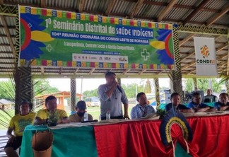 Conselheiros distritais discutiram as melhorias para a saúde indígena de Roraima (Foto: Ascom CIR)