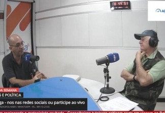 Fábio Almeida durante entrevista (Foto: Reprodução)