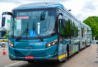 Boa Vista tem frota composta por 76 ônibus com idade média de 8,5 anos (Foto: Semuc)